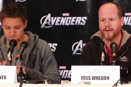 Joss-Whedon-Jeremy-Renner-Avengers-press-conference